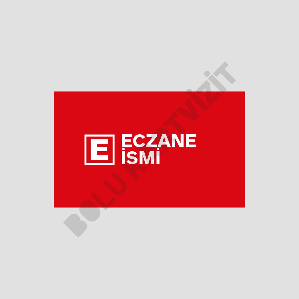 Eczane Kartvizit