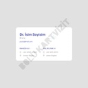 Doktor Kartvizit