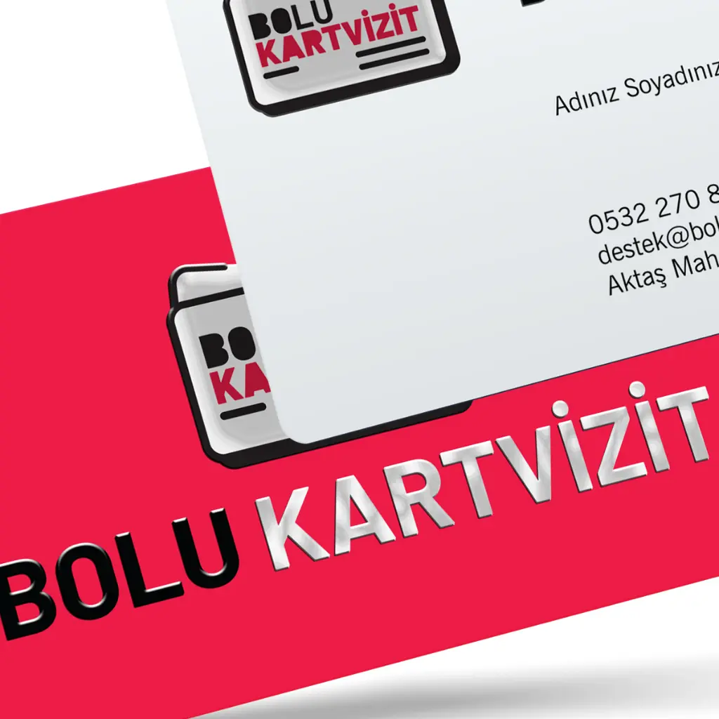 Oval Kesim Kalın Kağıt Çift Taraflı Kabartma Laklı Kartvizit-1.webp