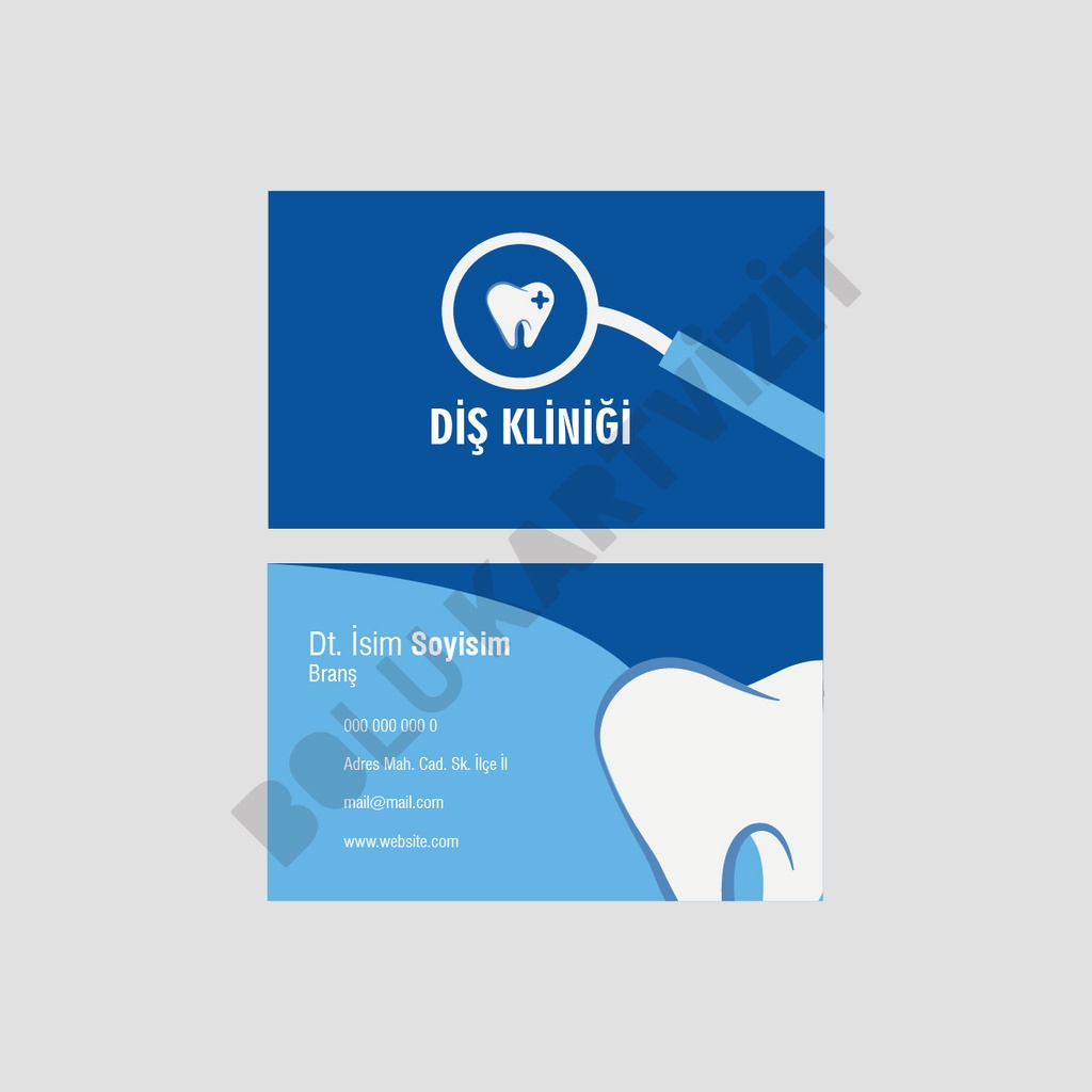 Diş Klinik Kartvizit